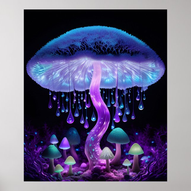 Poster Cogumelos (Frente)