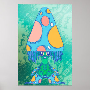 Poster Cogumelos Congelados