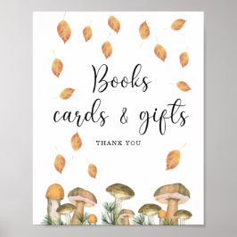 Poster Cogumelos, livros, cartões e presentes, da florest