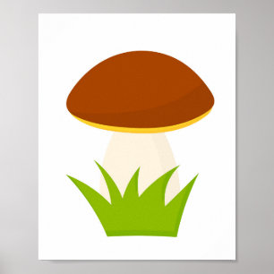 Poster Cogumelos silvestres