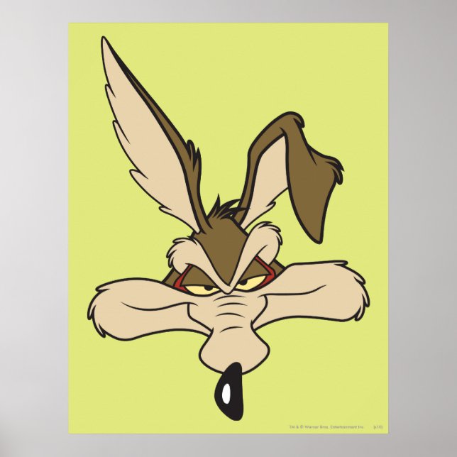 Póster COIOTE WILE E.™ Tiro na Cabeça com Muito Prazer (Frente)