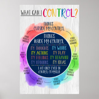 Poster Coisa Que Posso Controlar Poster, Conselheiro Wall