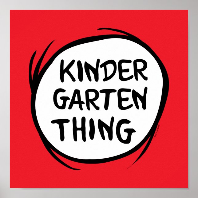 Poster Coisa Um Dois - Coisa Do Jardim De Infância (Frente)