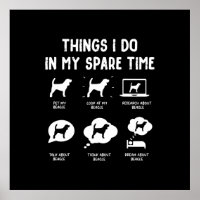 Coisas De Beagle Poupam Tempo/ Beagle Engraçado