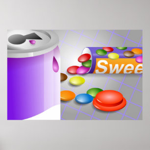 Poster Coisas Doces