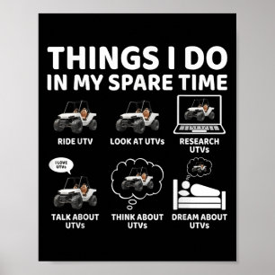 Poster Coisas Que Eu Faço Em Meu Tempo De Sobreposição Sx