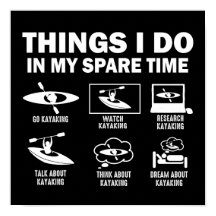 Coisas Que Eu Faço No Meu Tempo Esparso A Kayak En
