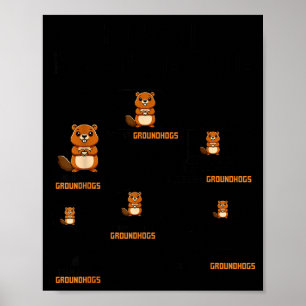 Poster Coisas que faço no meu tempo livre Dia da Marmota