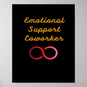 Poster Colaborador de Ajuda Emocional - Dia de Trabalho C