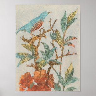 Poster Colagem Aviária I