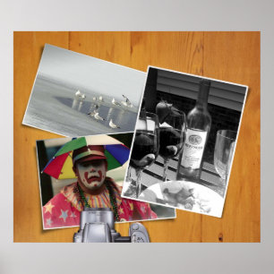 Póster Colagem da foto