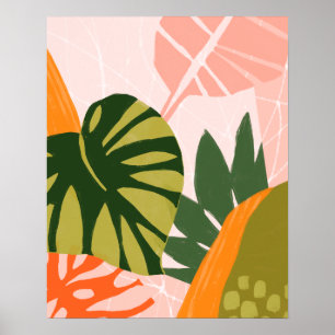 Poster Colagem da Selva I