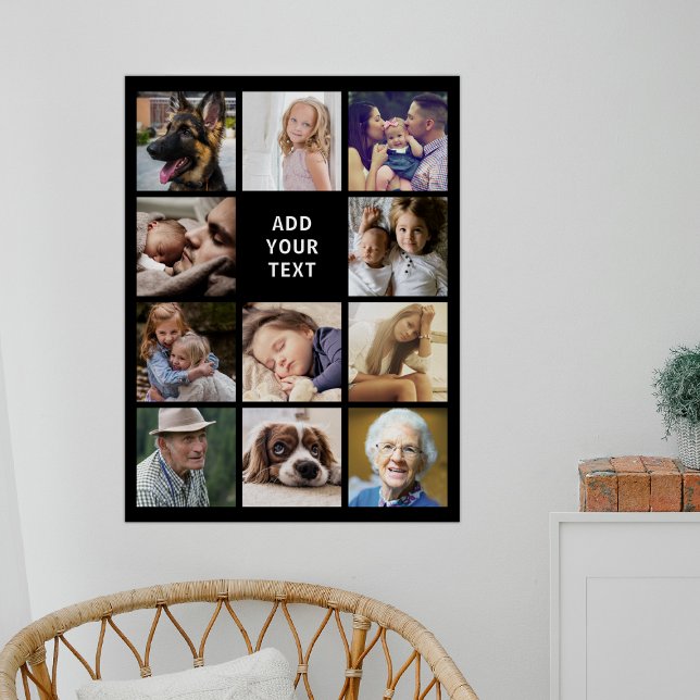 Poster Colagem de 11 Fotos Personalizada (Criador carregado)