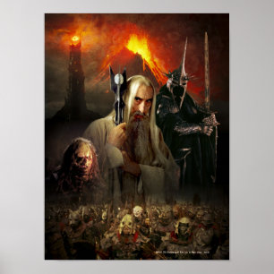 Póster Colagem de Caracteres 4