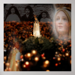 POSTER COLAGEM DE FATIMA