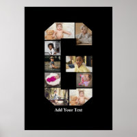 Colagem de Fotografias com design Letra G