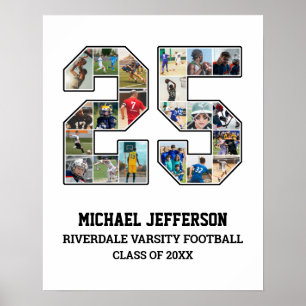 Poster Colagem de Fotografias da Equipe Esportiva do Mais