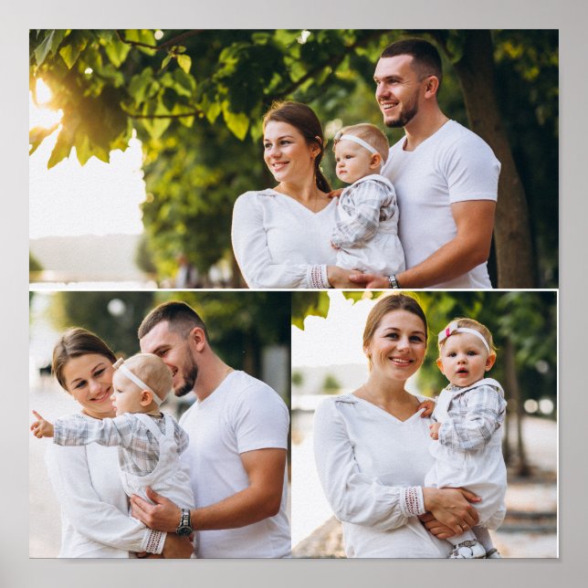 Poster Colagem de Fotografias do Design 3 (Frente)