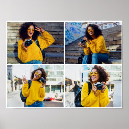 Poster Colagem de Fotografias do Design 4