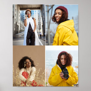 Poster Colagem de Fotografias do Design 4