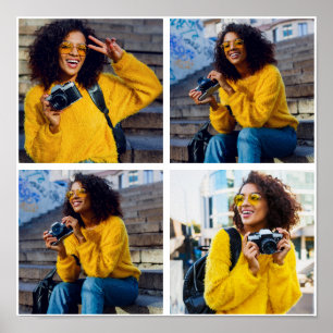 Poster Colagem de Fotografias do Design 4