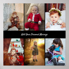 Poster Colagem de Fotografias do Design 6