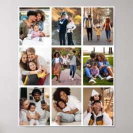 Poster Colagem de Fotografias do Design 9