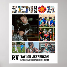 Poster Colagem de Fotografias do Mais velho Cheer Team