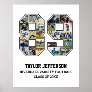 Poster Colagem de Fotografias do Player Número 89 da Equi