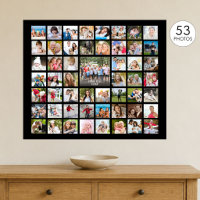 Colagem de Fotos 53 Fotos Personalizadas Cor Perso