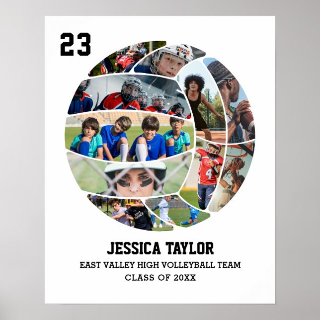 Poster Colagem de Fotos de Graduação de Mais velho da Equ (Frente)