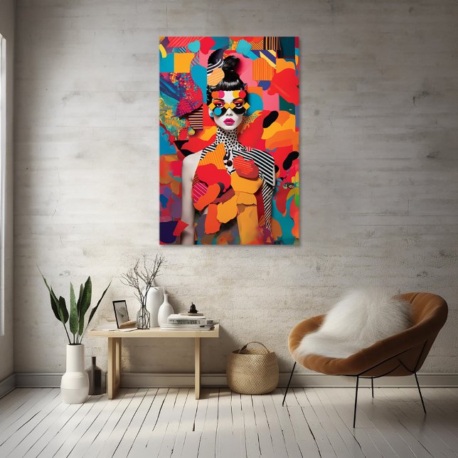 Poster Colagem de Fotos de pop Art (Criador carregado)