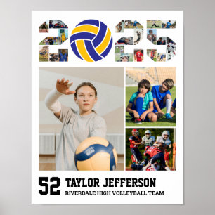 Poster Colagem de Fotos Desportivas do Mais velho de Vole