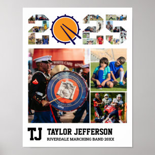 Poster Colagem de Fotos Desportivas do Mais velho Marchin