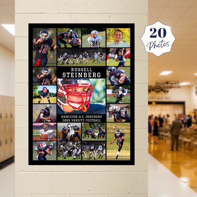 Poster Colagem de Fotos Esportivas 20 (Criador carregado)