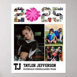 Poster Colagem de Fotos Esportivas do Mais velho Cheerhea