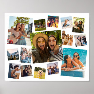Poster Colagem de Fotos Moderna 15