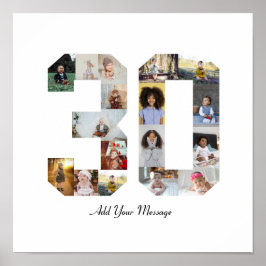 Poster Colagem de Fotos Número 30