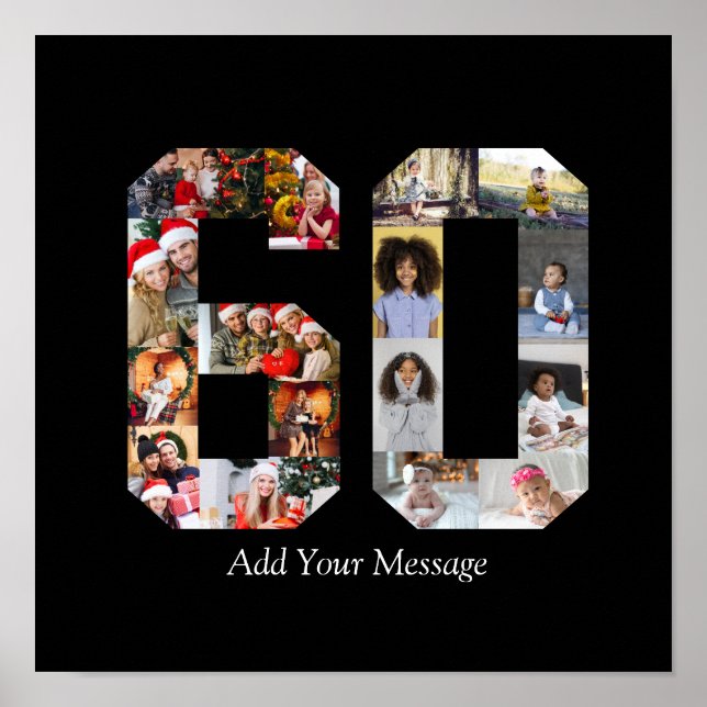 Poster Colagem de Fotos Número 60 (Frente)