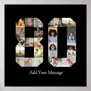 Poster Colagem de Fotos Número 80