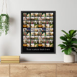 Poster Colagem de Fotos Personalizada 72<br><div class="desc">Crie seu próprio Poster de Colagem de Fotos 72 Personalizado</div>
