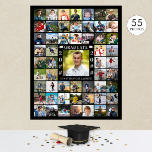 Poster Colagem de Fotos Personalizada Formatura 55