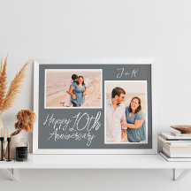 Colagem de Fotos Personalizada para 10º Aniversári