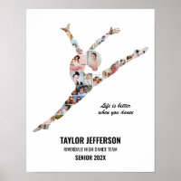 Colagem de Fotos Personalizadas de Dança Contempor