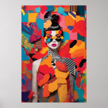 Colagem de Fotos Pop Art