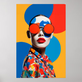 Poster Colagem de Fotos Pop Art 
