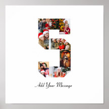 Colagem de Fotos Preto e Branco Número 5