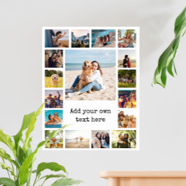 Poster Colagem de Fotos Simples Moderna 17