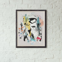 Colagem de Grafite do Stormtrooper