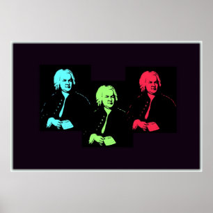 Póster Colagem de Johann Sebastian Bach